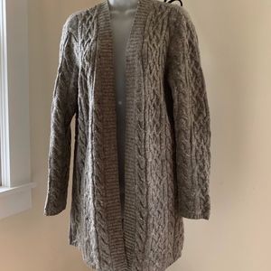 J. Jill Long Cable Knit Sweater
